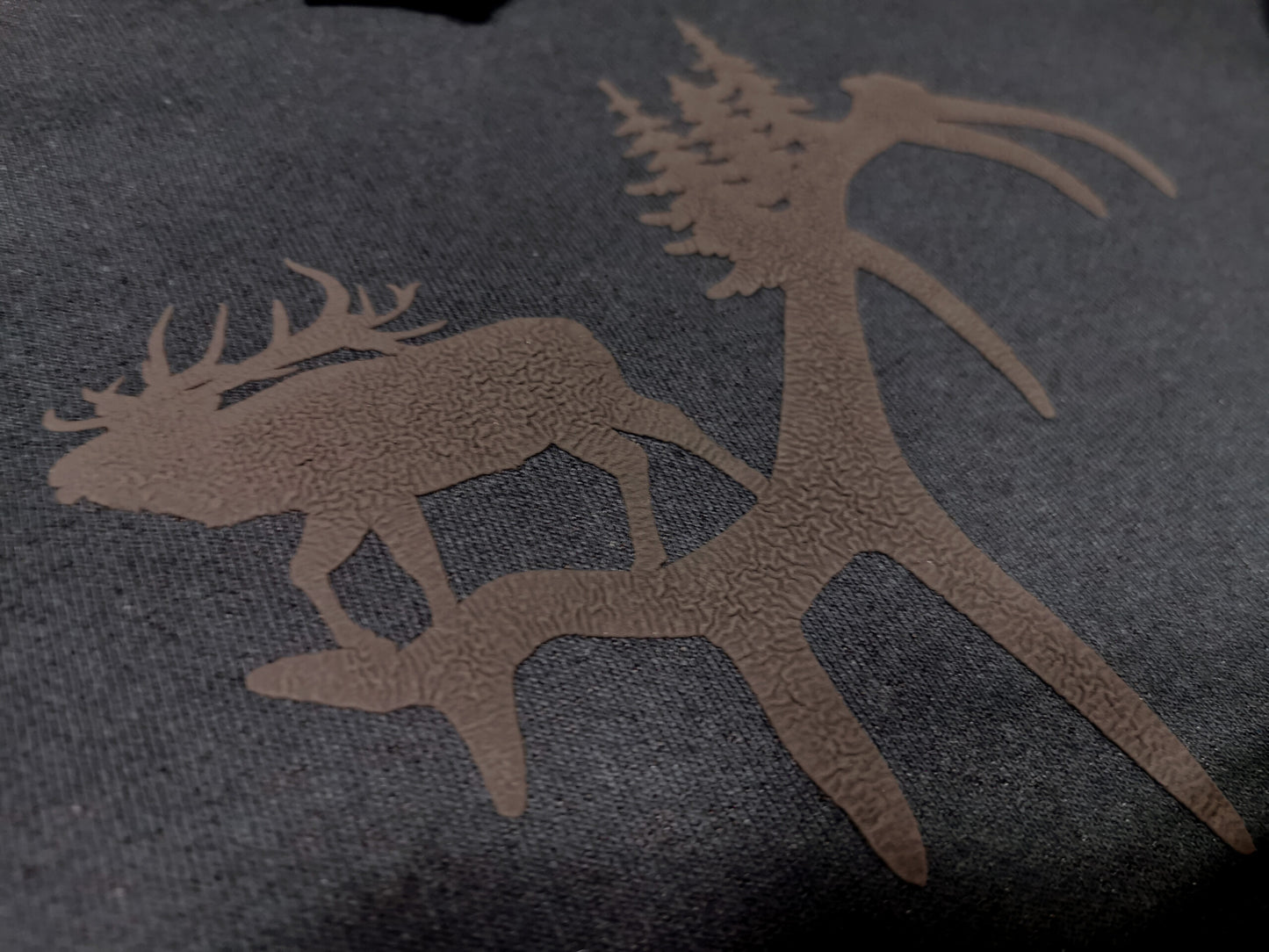 Blackout Elk Heavyweight Hoodie