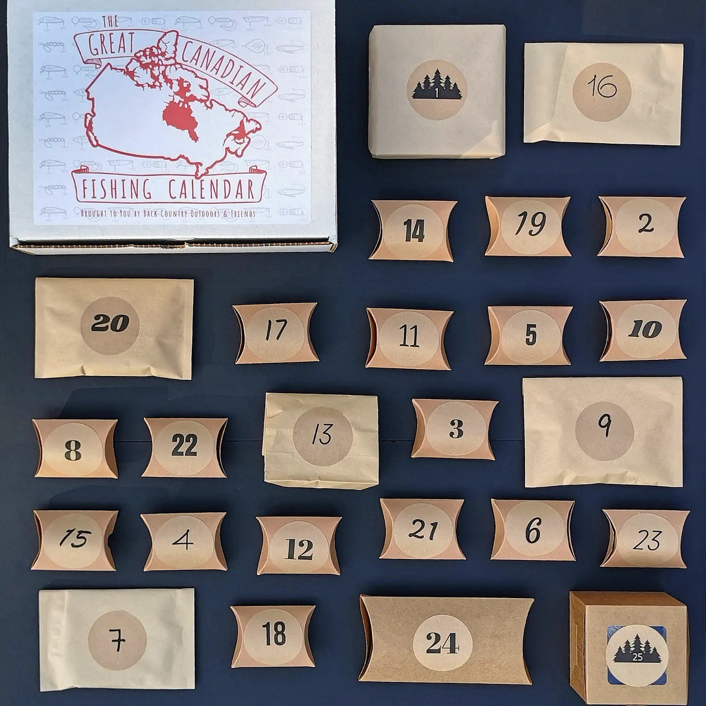 Fishing Lure Advent Calendar