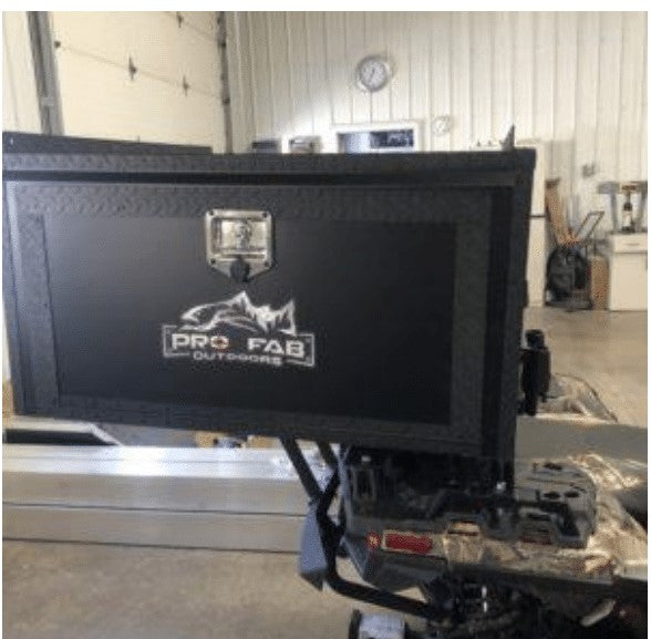 ADD ON - Powder Coated Diamond Plate Trim and Hinges
