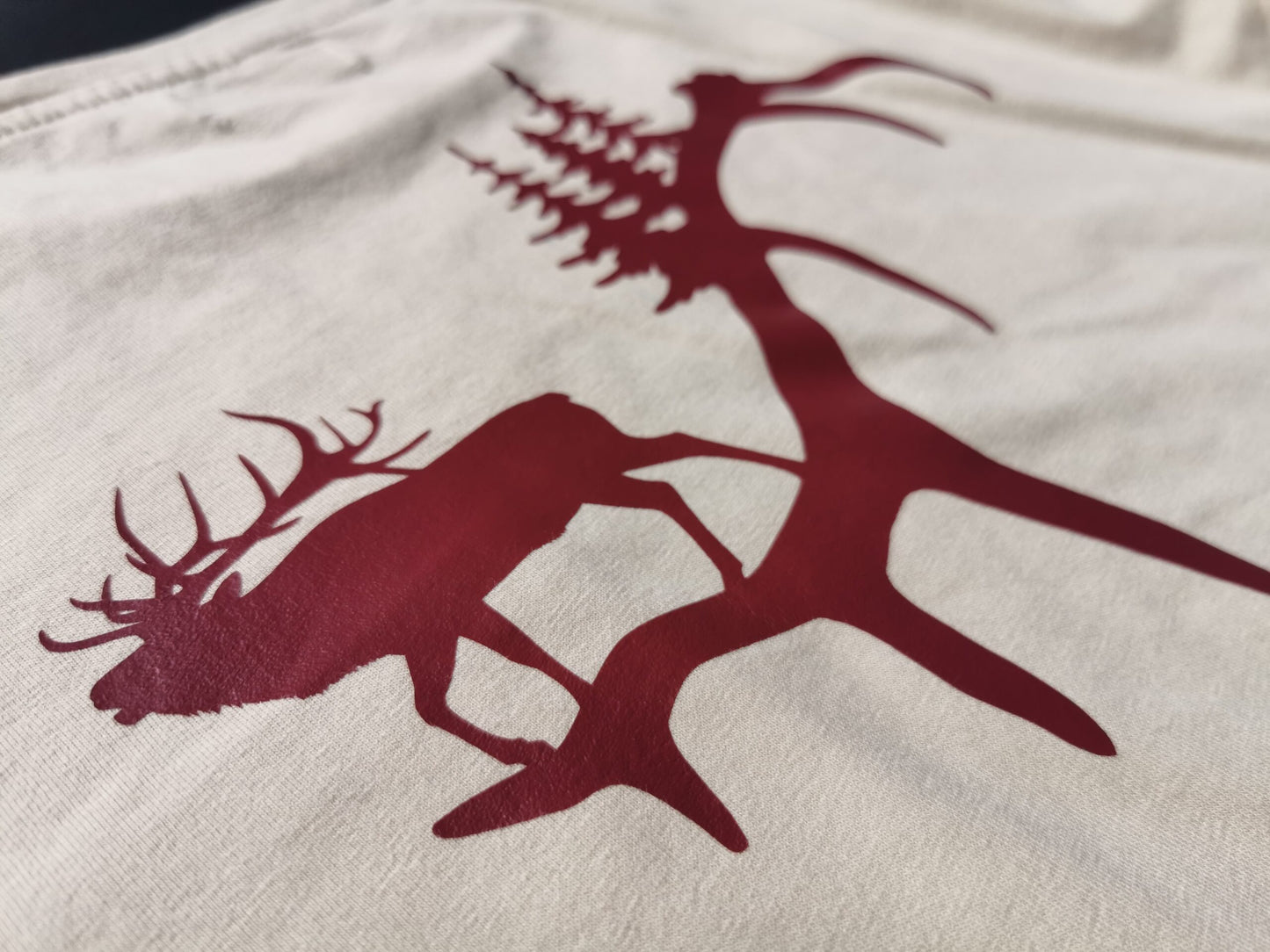 Ladies Boxy Elk Tee