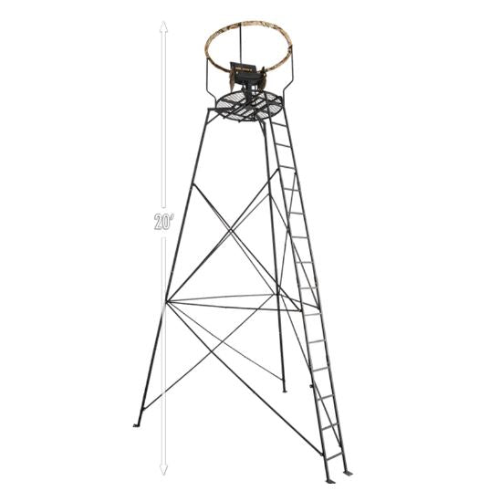 thumbnail image 2 of Muddy Outdoors Liberty 4-Foot Tripod Extension - Steel Add-On For MUD-MTP3000, Raises Height & Supports 300 Lbs 2 of 13