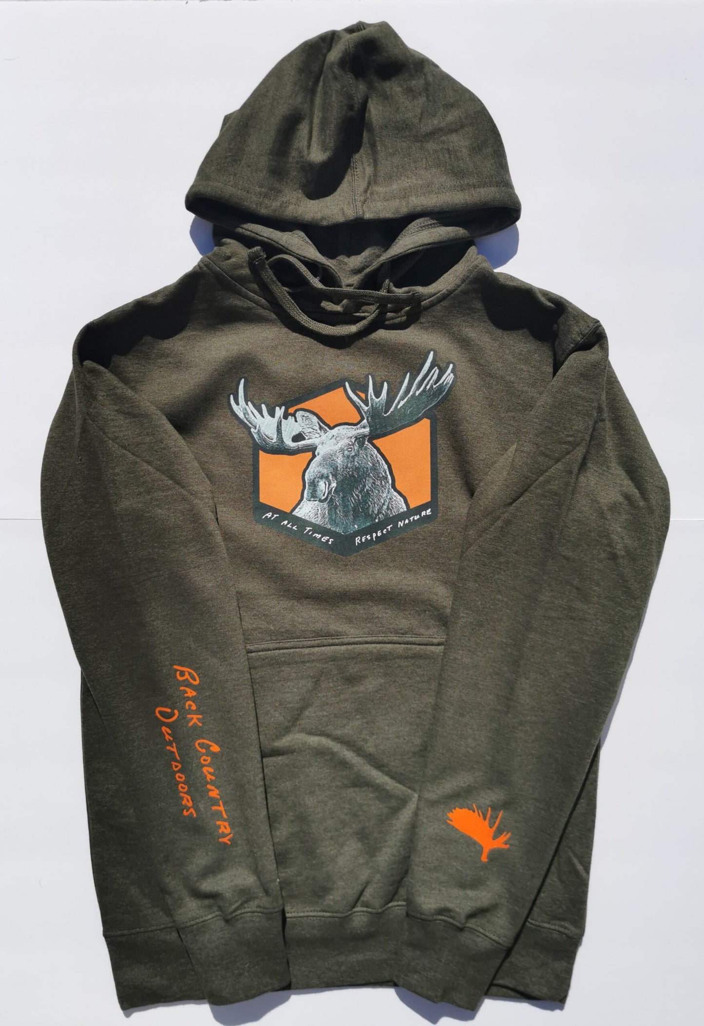 Uncle Bill Midweight Moose Hoodie