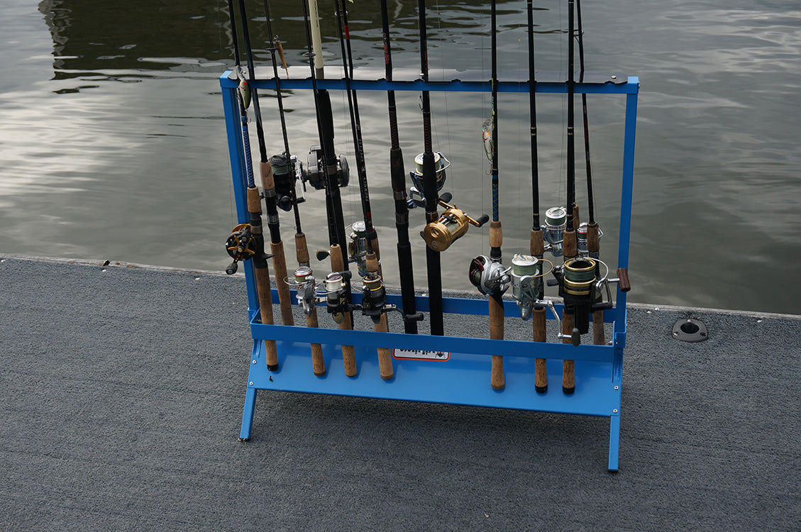 Fishing Rod Rack - 22 Rod Storage – Back Country Outdoors